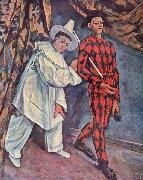 Paul Cezanne Fastnacht Sweden oil painting artist